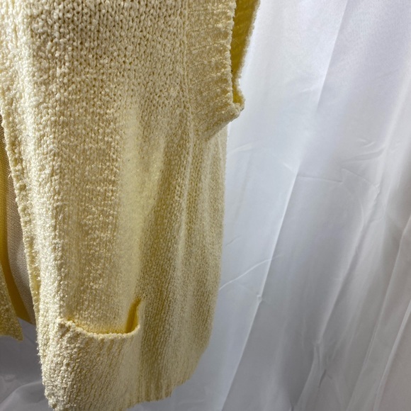 Bonnie Lee by Leroy vintage open front sweater vest size 44 - Picture 9 of 12